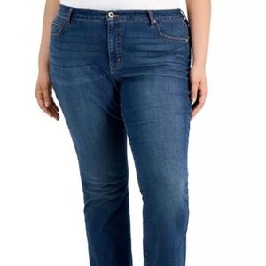 STYLE & CO Curvy Bootcut Jeans 18W